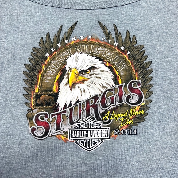 ⏳••🏍️•|•HARLEY-DAVIDSON Sturgis Bike Rally 2011 Deadwood South Dakota Top - Picture 2 of 8